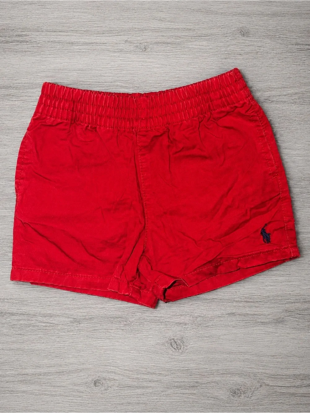 Ralph Lauren Kids Cotton Shorts Duo - Red & White